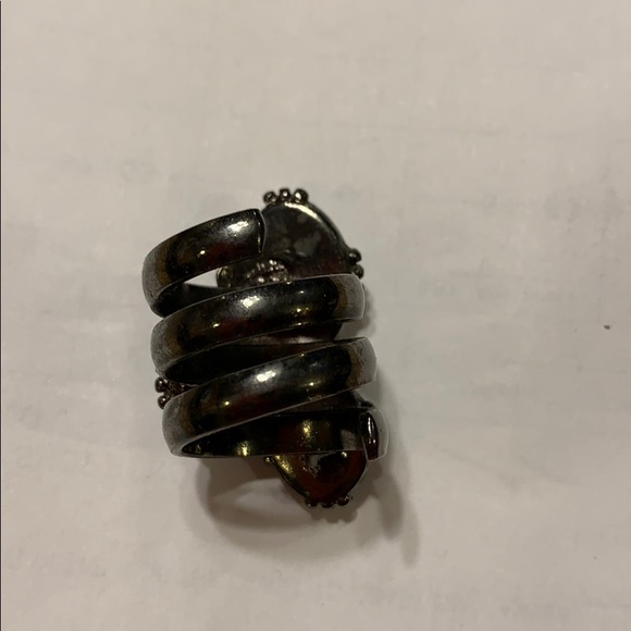 3 stone ring - Picture 3 of 4